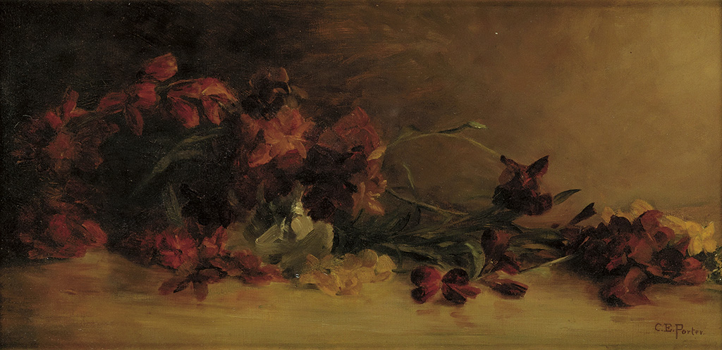 CHARLES ETHAN PORTER (1847 - 1923) Floral Composition.